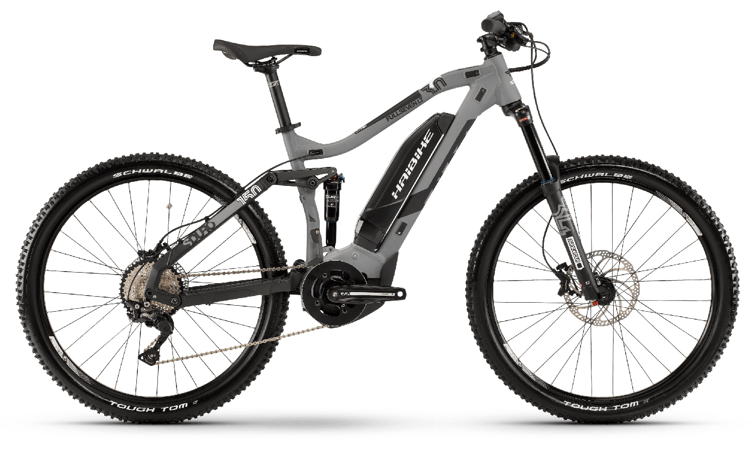 Фотография Haibike 27,5" SDURO FullSeven LT 3.0  27.5" 500Wh (2019) 2019 Серо-черный